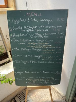   at Inga's Veggie Heaven in Nicosia