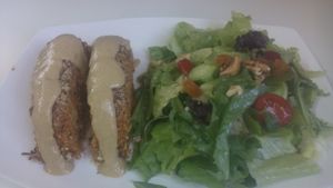 nutroast at Inga's Veggie Heaven in Nicosia