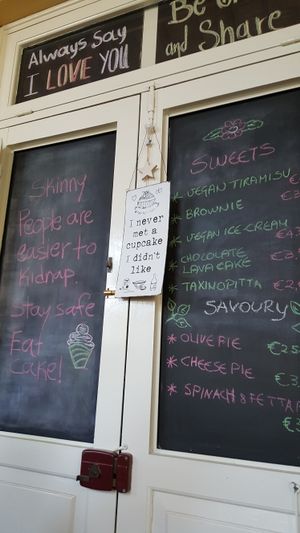 yumyum at Inga's Veggie Heaven in Nicosia