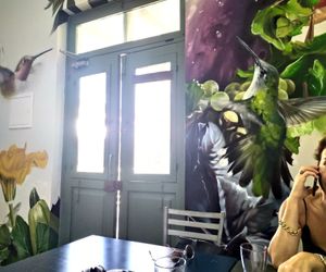 Interior at Inga's Veggie Heaven in Nicosia