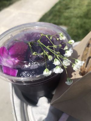 Hibiscus Tea  at Hue Cafe & Apothecary in Owings Mills