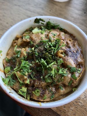Black Garlic Mac  at Hue Cafe & Apothecary in Owings Mills