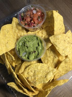 Guac and chips (quick bites)   at Hue Cafe & Apothecary in Owings Mills