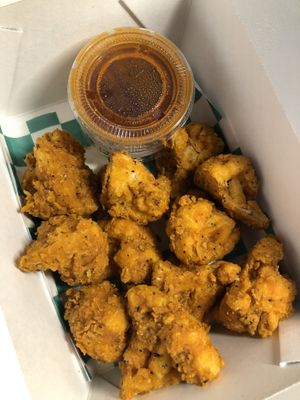 Hue Wings with brown sugar Buffalo sauce   at Hue Cafe & Apothecary in Owings Mills