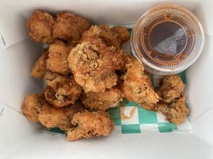 Brown Sugar Buffalo Cauliflower Wings  at Hue Cafe & Apothecary in Owings Mills