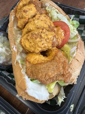 "Shrimp" po-boy  at Hue Cafe & Apothecary in Owings Mills
