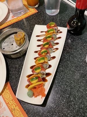 Sexy sushi at Chef Kenny's Vegan Dim Sum in Las Vegas