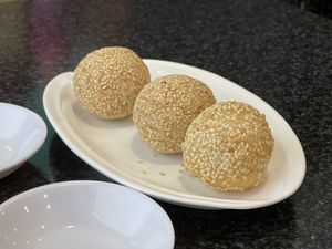 Sesame Balls at Chef Kenny's Vegan Dim Sum in Las Vegas