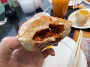 Pork Bun at Chef Kenny's Vegan Dim Sum in Las Vegas