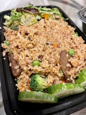 Veggie fried rice at Chef Kenny's Vegan Dim Sum in Las Vegas