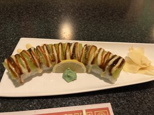Sunshine Roll  at Chef Kenny's Vegan Dim Sum in Las Vegas