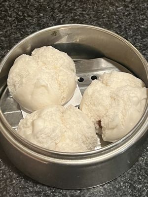 Vegan BBQ Pork Bun  at Chef Kenny's Vegan Dim Sum in Las Vegas