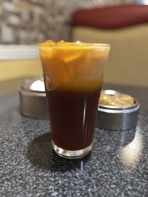 Thai Tea  at Chef Kenny's Vegan Dim Sum in Las Vegas