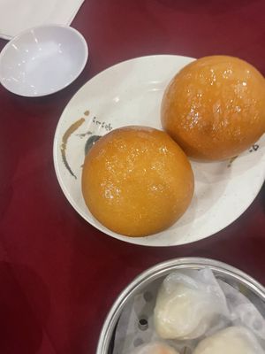 BBQ bun  at Chef Kenny's Vegan Dim Sum in Las Vegas