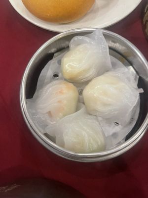 Shrimp dumplings  at Chef Kenny's Vegan Dim Sum in Las Vegas