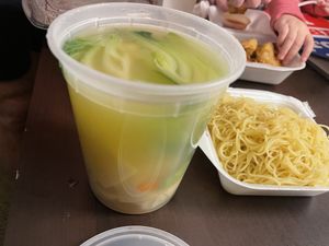 Wonton ramen   at Chef Kenny's Vegan Dim Sum in Las Vegas