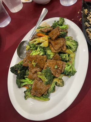 Beef and broccoli   at Chef Kenny's Vegan Dim Sum in Las Vegas