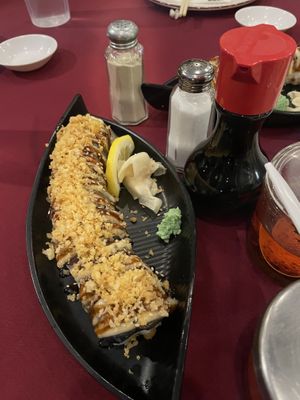 Crunchy roll  at Chef Kenny's Vegan Dim Sum in Las Vegas