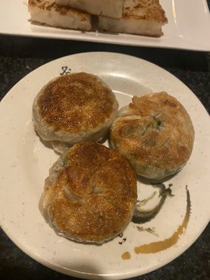 Chive cake  at Chef Kenny's Vegan Dim Sum in Las Vegas