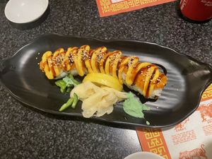 Spicy Tuna Roll  at Chef Kenny's Vegan Dim Sum in Las Vegas