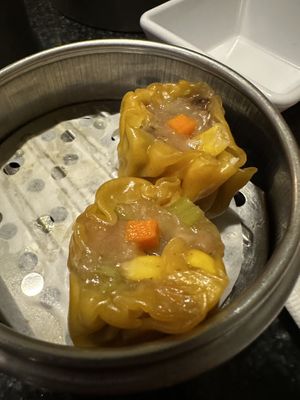 Siu Mai (my least favorite item of everything I tried)  at Chef Kenny's Vegan Dim Sum in Las Vegas