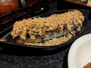 Crunchy roll at Chef Kenny's Vegan Dim Sum in Las Vegas