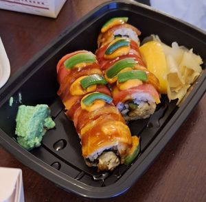Sexy roll at Chef Kenny's Vegan Dim Sum in Las Vegas