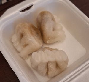 Peanut pork bun at Chef Kenny's Vegan Dim Sum in Las Vegas