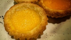 Egg tart  at Chef Kenny's Vegan Dim Sum in Las Vegas