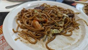 This restaurant was really good. We had mostly dim sum some green beans, and chow mein. All of it great! I recommend the pan fried pork dumplings and the cheese cake!! at Chef Kenny's Vegan Dim Sum in Las Vegas