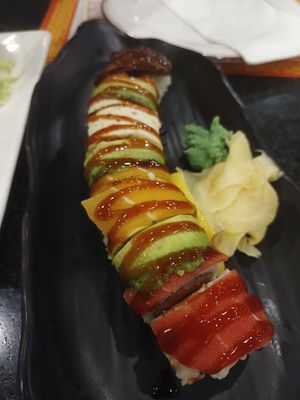Rainbowroll at Chef Kenny's Vegan Dim Sum in Las Vegas