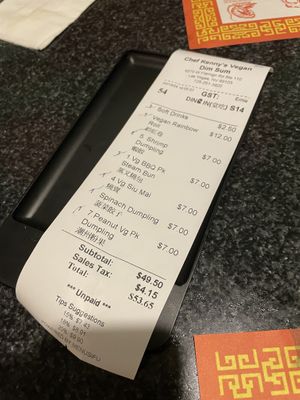   at Chef Kenny's Vegan Dim Sum in Las Vegas