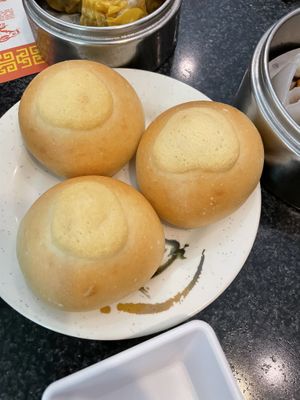 Baked BBQ Buns…Delicious!   at Chef Kenny's Vegan Dim Sum in Las Vegas