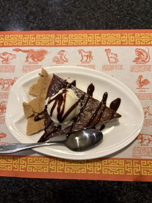 Ice cream cheesecake   at Chef Kenny's Vegan Dim Sum in Las Vegas