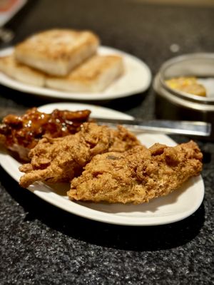 Vegan Fried Chicken  at Chef Kenny's Vegan Dim Sum in Las Vegas