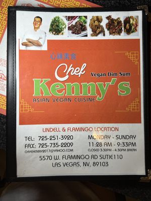   at Chef Kenny's Vegan Dim Sum in Las Vegas