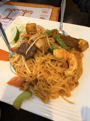 Pad Thai   at Chef Kenny's Vegan Dim Sum in Las Vegas