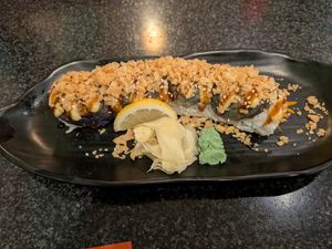 Crunchyroll at Chef Kenny's Vegan Dim Sum in Las Vegas