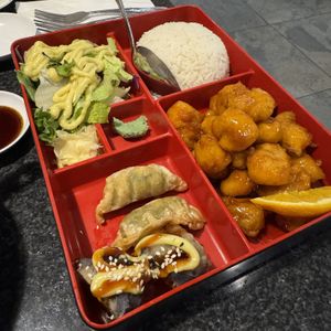 Bento  at Chef Kenny's Vegan Dim Sum in Las Vegas