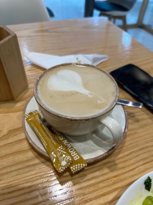 Latte  at Sweet Greens in Abu Dhabi