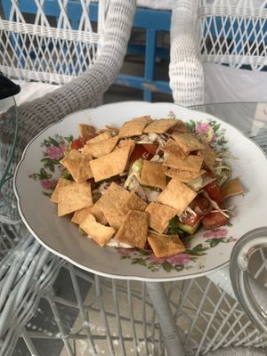 Fatus salad   at Arabian Tea House Restaurant & Cafe - Montenegro in Podgorica