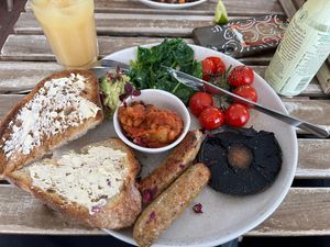   at North Laine Café in Brighton