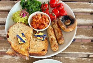   at North Laine Café in Brighton