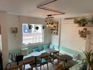 Downstairs area at Café Diem in Lorient