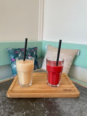 Smoothies at Café Diem in Lorient