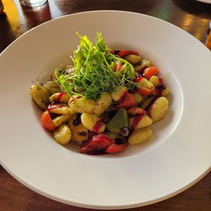 Gnocchi at Kingshouse Restaurant in Ballachulish