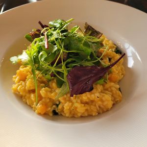 Risotto at Kingshouse Restaurant in Ballachulish