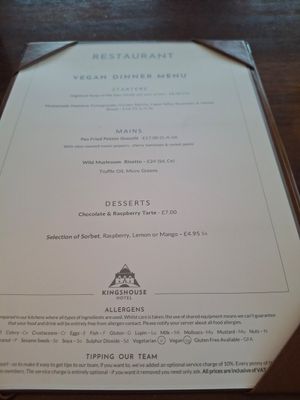  at Kingshouse Restaurant in Ballachulish