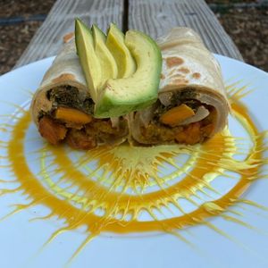 food at Whyld's Vegan Kitchen in Austin