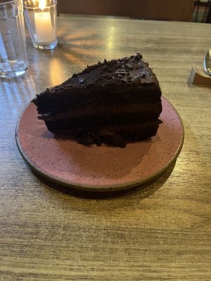 chocolate cake  at Camelia Ododo in Sao Paulo